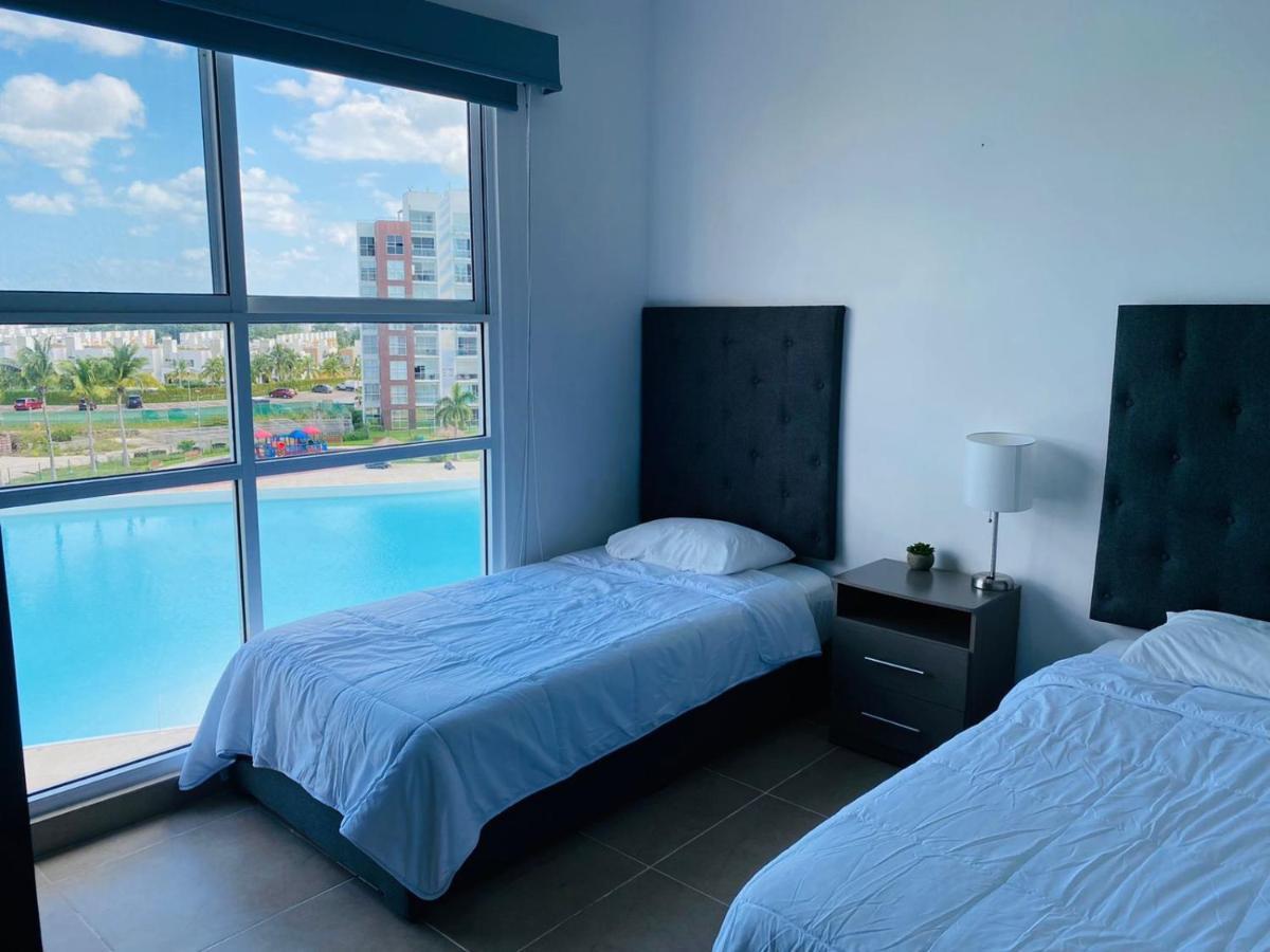 Amazing vacation apartment in Cancún Buitenkant foto