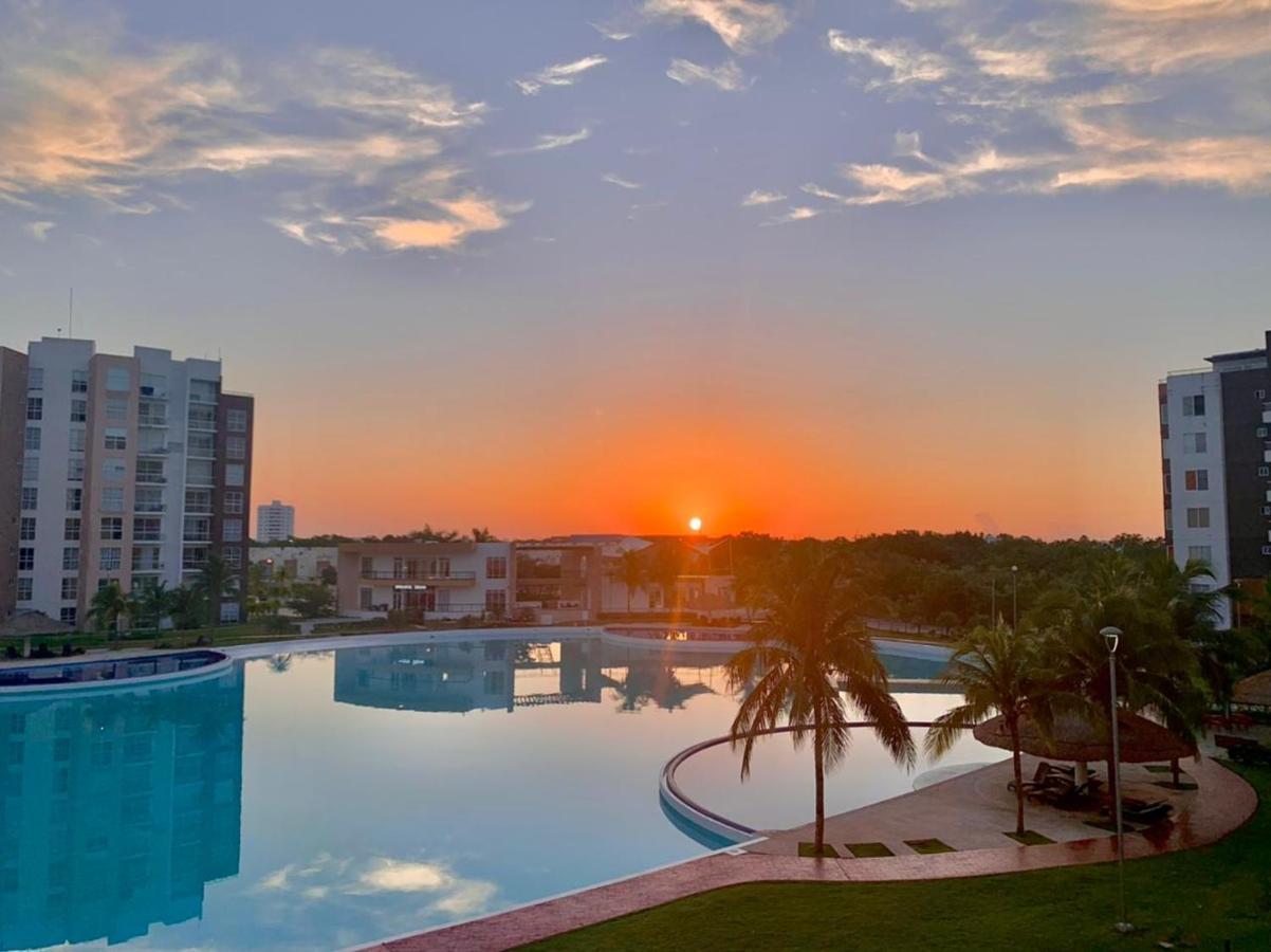 Amazing vacation apartment in Cancún Buitenkant foto