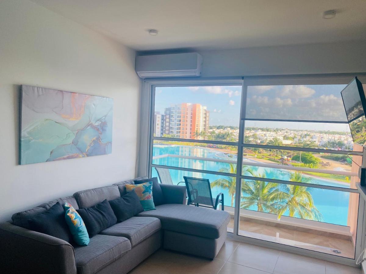 Amazing vacation apartment in Cancún Buitenkant foto
